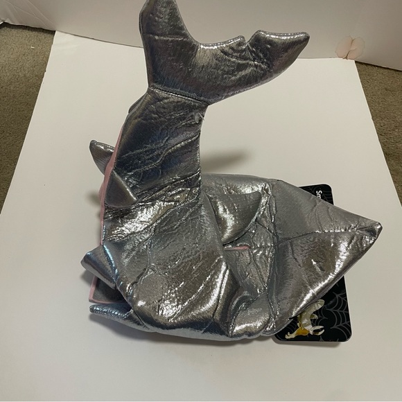 Shark 🦈 silvery Small Dog NWT Costume - Picture 2 of 6